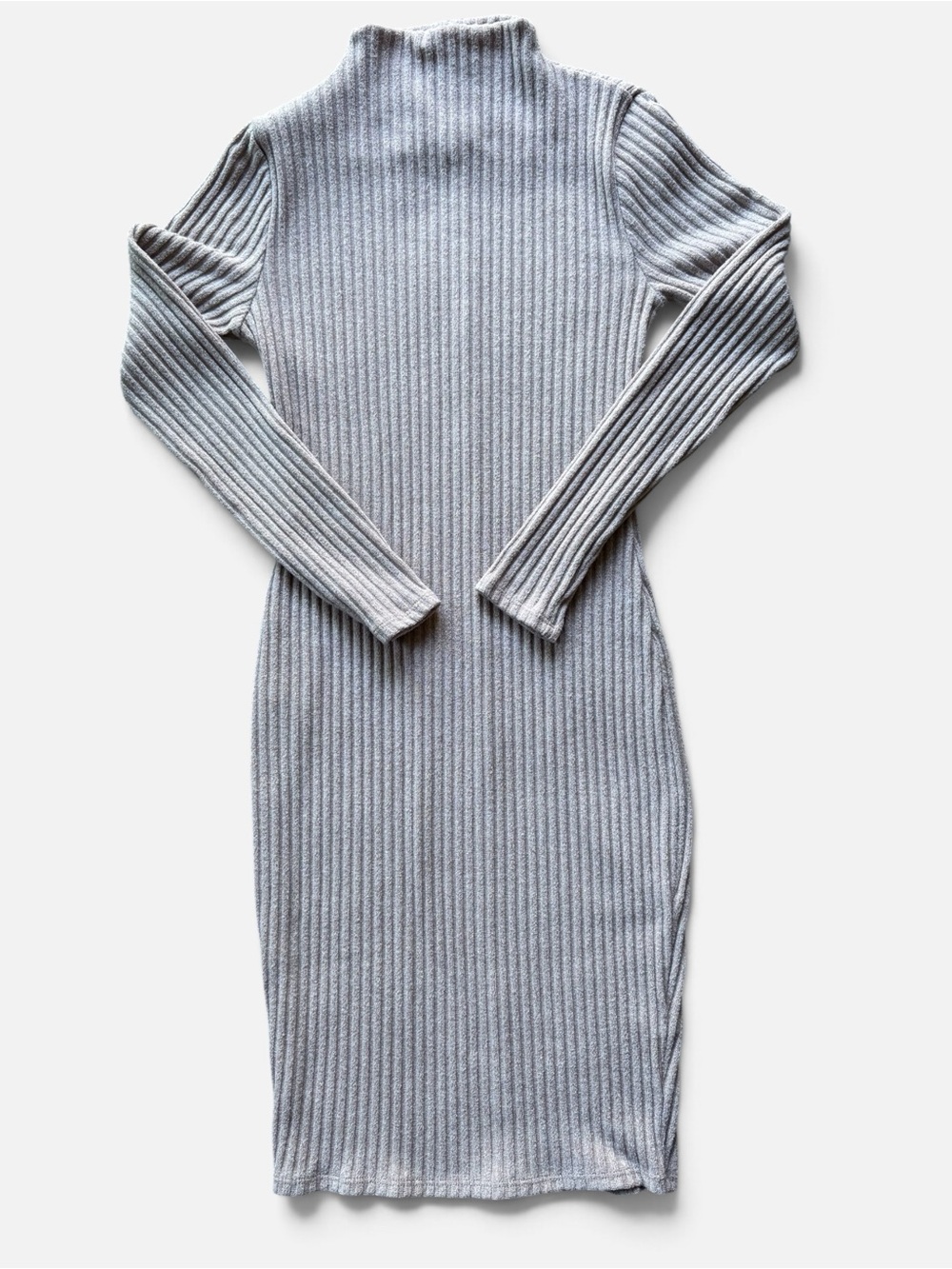 Vintage Charlotte Russe Taupe Indie Pop Geometric Sweater Dress Size Small